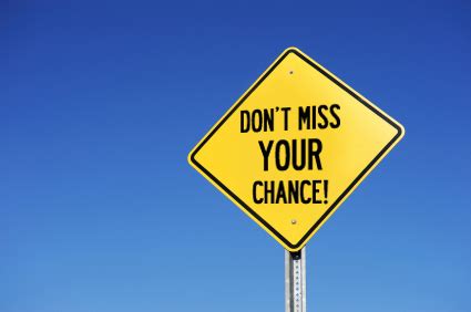 Don’t miss your chance to .